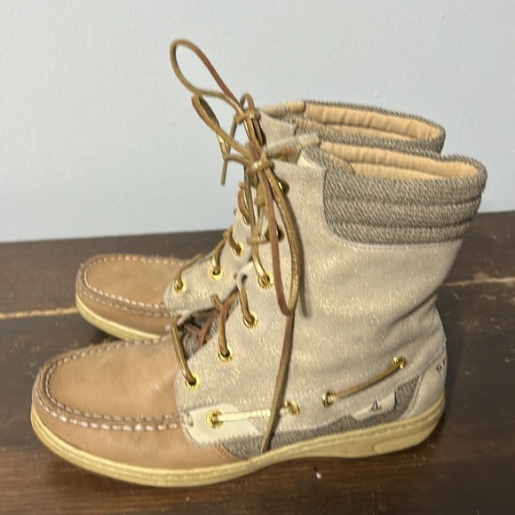 SPERRY Hikerfish - Linen Size 7.5 - Picture 3 of 7